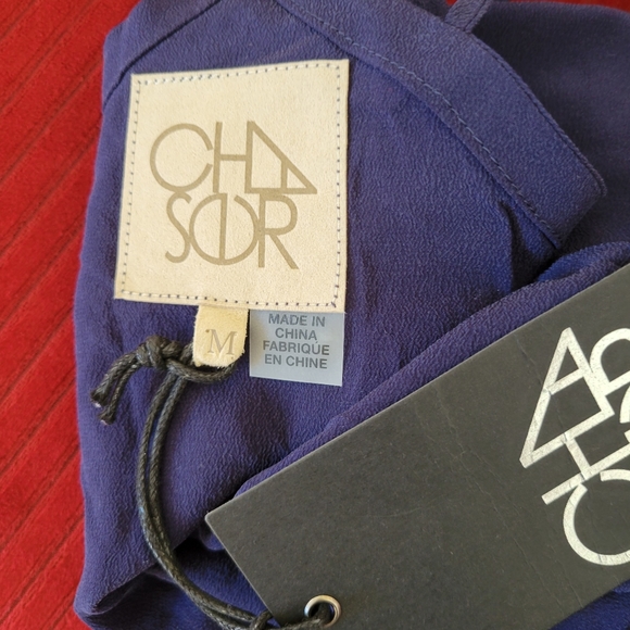 CHASER Silk Basics Strappy Scoop Neck Camisole - Picture 4 of 4